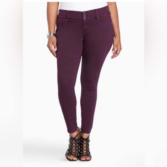 Torrid Jegging - Dark Purple Wash size 20 - Picture 2 of 6